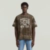 Multi AOP los T-shirt