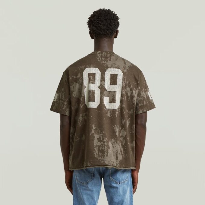 Multi AOP los T-shirt