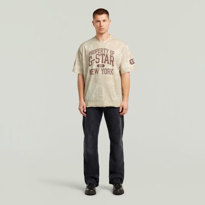 Multi AOP los T-shirt Multi AOP los T-shirt