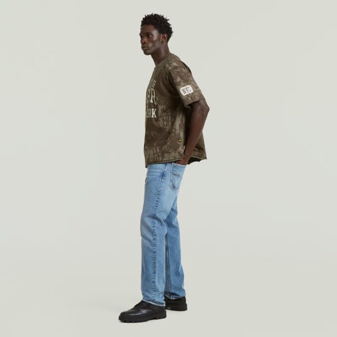 Multi AOP los T-shirt
