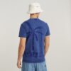 Musa Palm Stencil Pigment Dye T-shirt Musa Palm Stencil Pigment Dye T-shirt