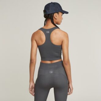Naadloze racerback top