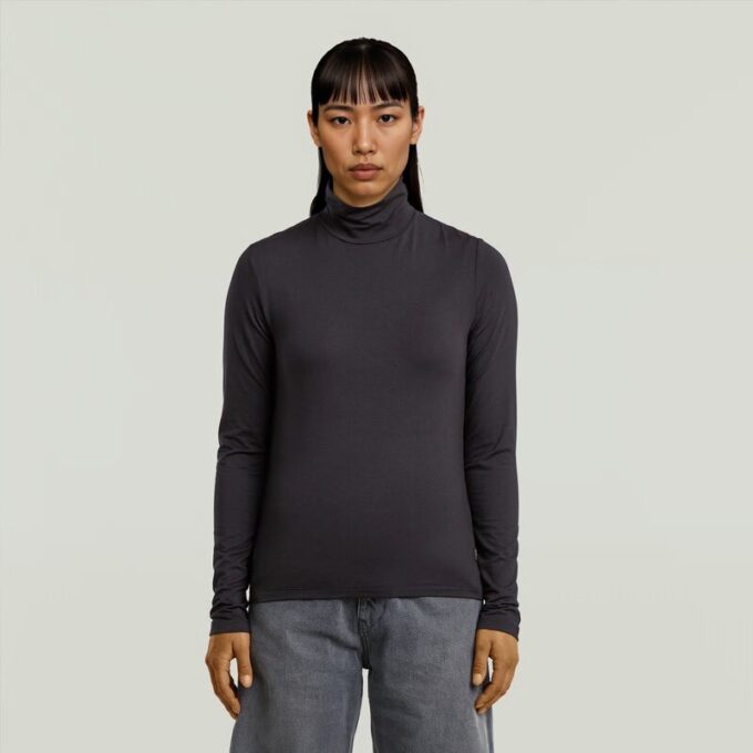 Normaal Mock T-shirt