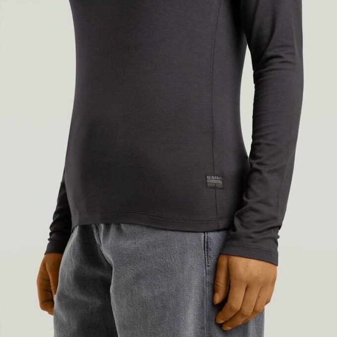 Normaal Mock T-shirt