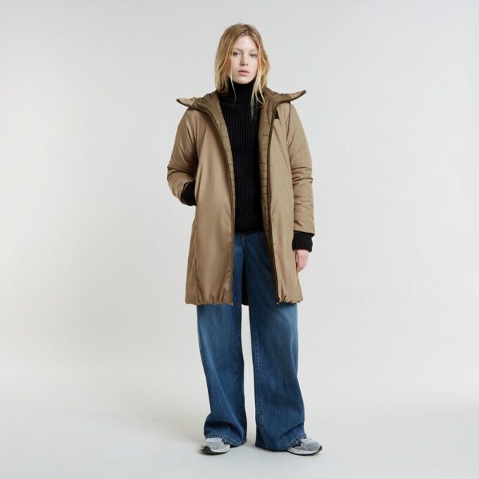 Omkeerbare parka
