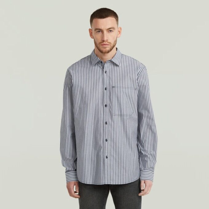 One Pocket Regular Shirt Lange Mouw One Pocket Regular Shirt Lange Mouw