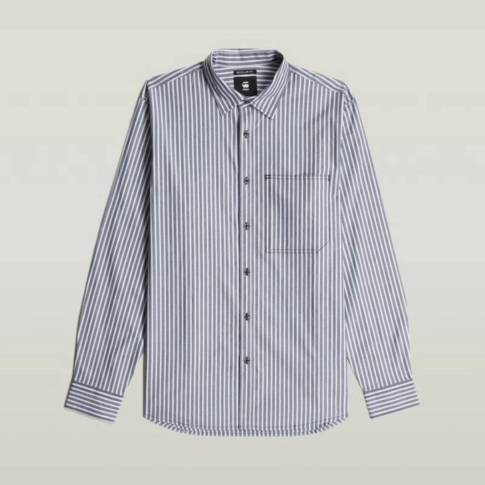One Pocket Regular Shirt Lange Mouw One Pocket Regular Shirt Lange Mouw
