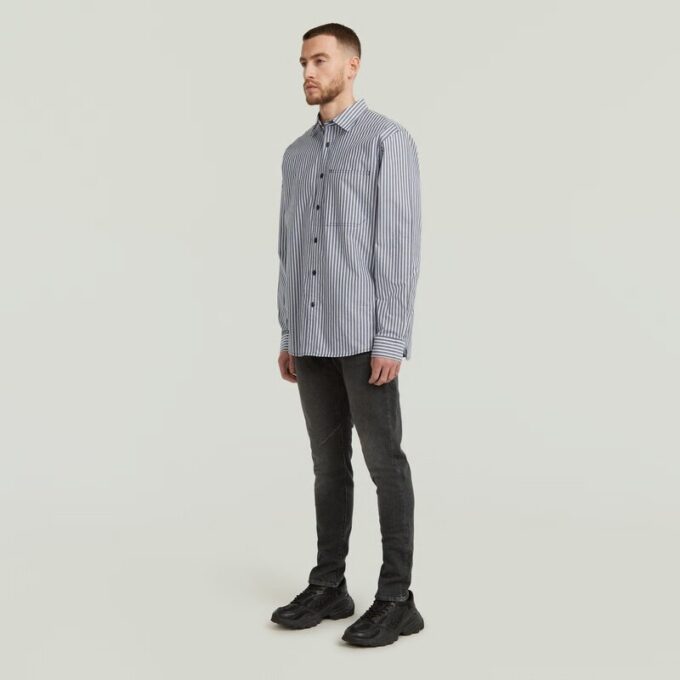 One Pocket Regular Shirt Lange Mouw One Pocket Regular Shirt Lange Mouw