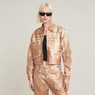 Ontspannen 2-pocket overshirt