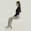 Ontspannen lichte broek Ontspannen lichte broek