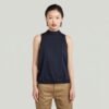 Open rug gebreide tanktop Open rug gebreide tanktop