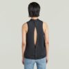 Open rug gebreide tanktop Open rug gebreide tanktop