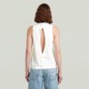 Open rug gebreide tanktop Open rug gebreide tanktop