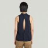 Open rug gebreide tanktop Open rug gebreide tanktop