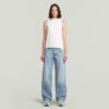 Open rug gebreide tanktop Open rug gebreide tanktop