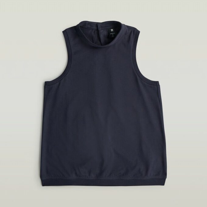 Open rug gebreide tanktop Open rug gebreide tanktop