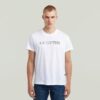 Outline Corporate Script Logo T-shirt Outline Corporate Script Logo T-shirt