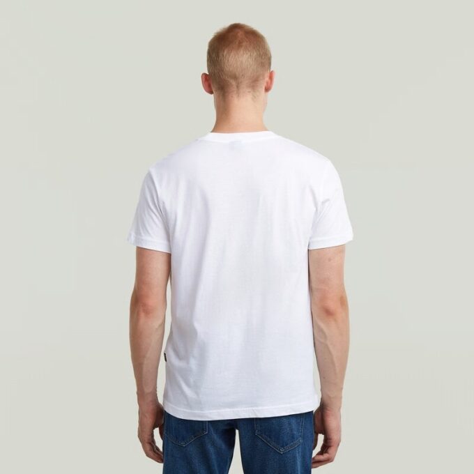 Outline Corporate Script Logo T-shirt Outline Corporate Script Logo T-shirt