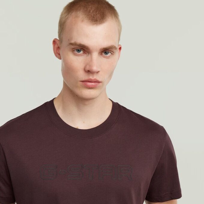 Outline Corporate Script Logo T-shirt Outline Corporate Script Logo T-shirt