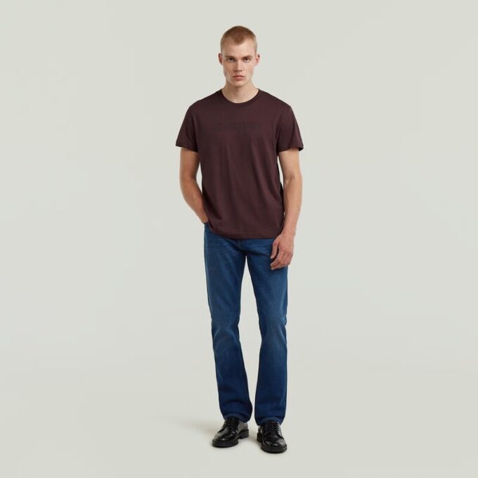 Outline Corporate Script Logo T-shirt Outline Corporate Script Logo T-shirt
