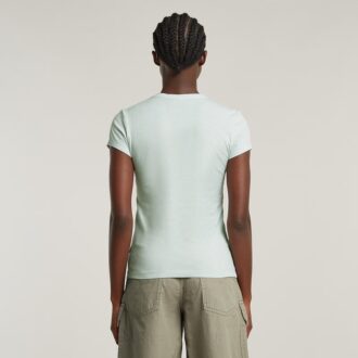 Overdyed Eyben Slim V-hals Top Overdyed Eyben Slim V-hals Top