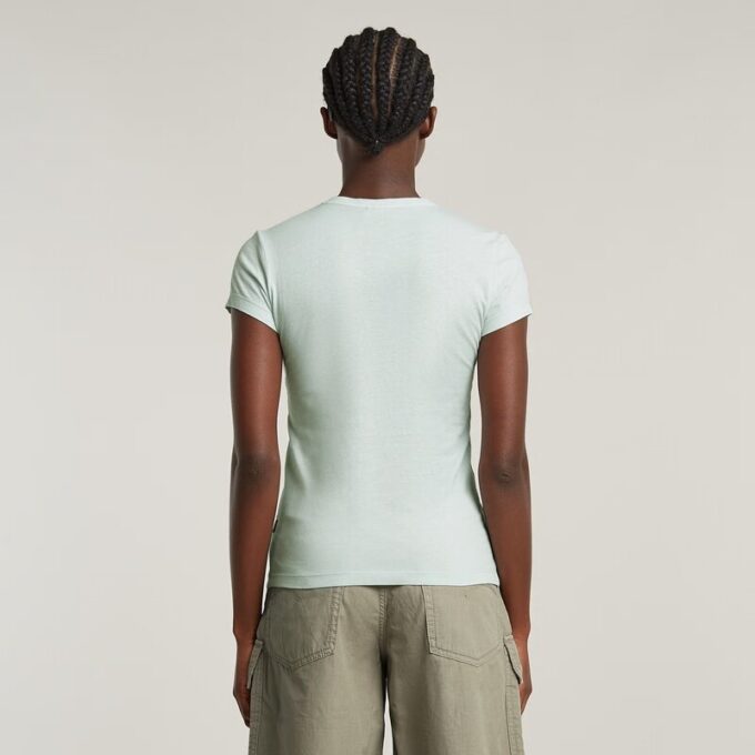Overdyed Eyben Slim V-hals Top Overdyed Eyben Slim V-hals Top