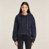 Overdyed losse capuchontrui Overdyed losse capuchontrui