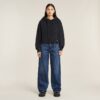 Overdyed losse capuchontrui Overdyed losse capuchontrui