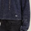 Overdyed losse capuchontrui Overdyed losse capuchontrui