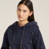 Overdyed losse capuchontrui Overdyed losse capuchontrui