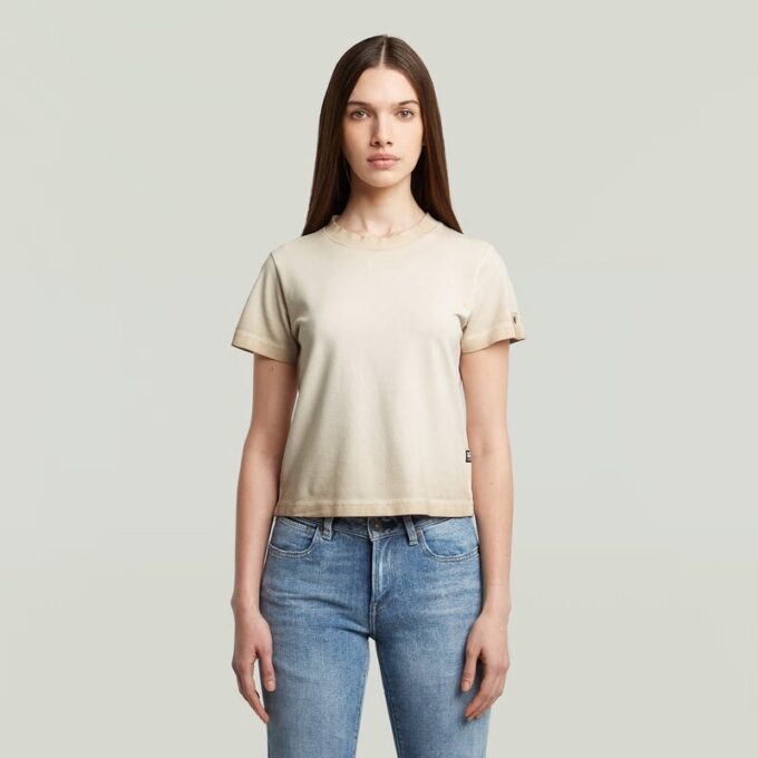 Overdyed Micro Boxy Top