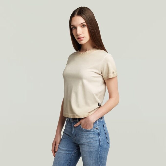 Overdyed Micro Boxy Top