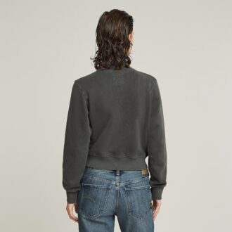 Overdyed Slim Track Sweaterjack Overdyed Slim Track Sweaterjack