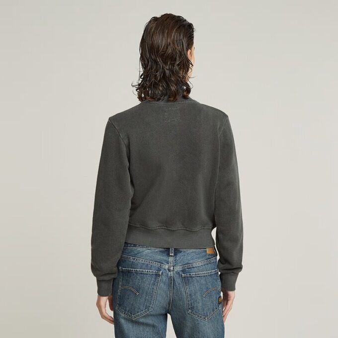 Overdyed Slim Track Sweaterjack Overdyed Slim Track Sweaterjack