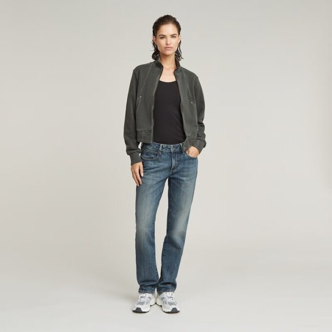 Overdyed Slim Track Sweaterjack Overdyed Slim Track Sweaterjack