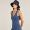 Overgeverfde asymmetrische jurk met rits Overgeverfde asymmetrische jurk met rits
