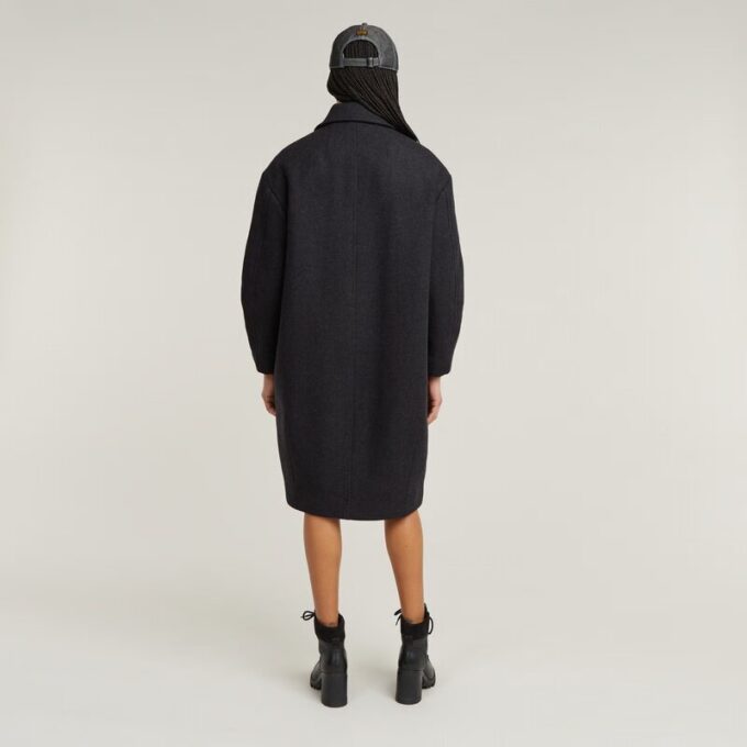 Oversized Cocoonjas met rits Oversized Cocoonjas met rits