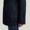 Oversized denim blazer
