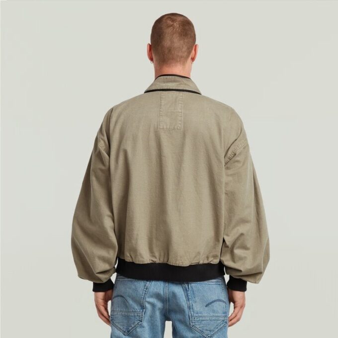 Oversized denim bomberjack Oversized denim bomberjack