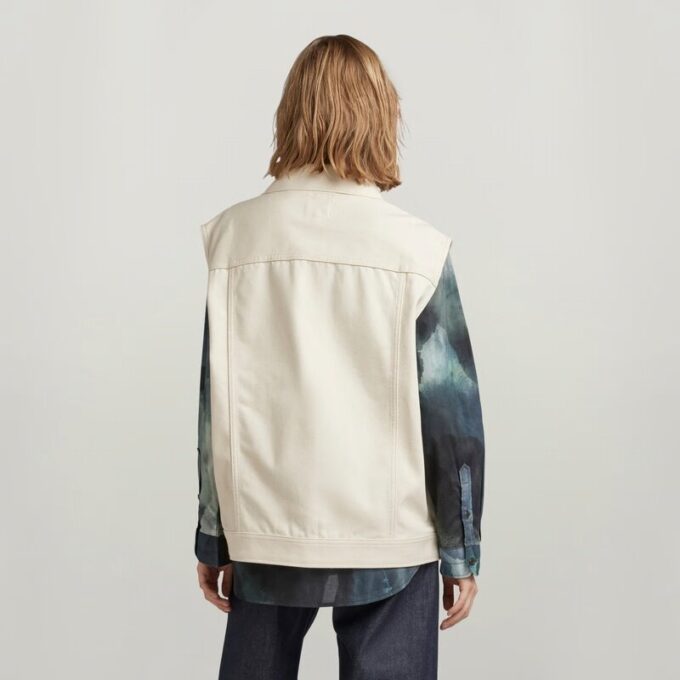 Oversized denim vest Evergreen Oversized denim vest Evergreen
