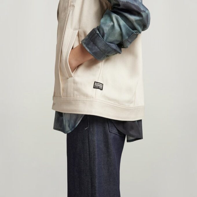 Oversized denim vest Evergreen Oversized denim vest Evergreen