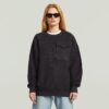 Oversized Pocket Mix Trui Oversized Pocket Mix Trui