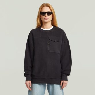 Oversized Pocket Mix Trui