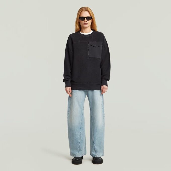 Oversized Pocket Mix Trui Oversized Pocket Mix Trui