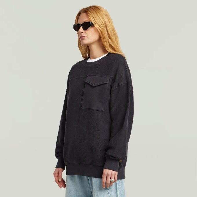 Oversized Pocket Mix Trui Oversized Pocket Mix Trui