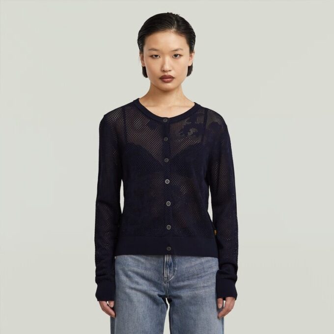 Pointelle Cardi Breiwerk Pointelle Cardi Breiwerk
