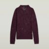 Pointelle Slim Polo Knit Pointelle Slim Polo Knit
