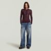 Pointelle Slim Polo Knit Pointelle Slim Polo Knit