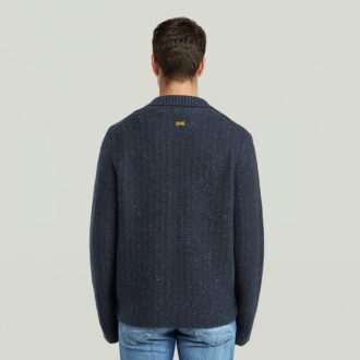 Polokraag met volledige ritssluiting