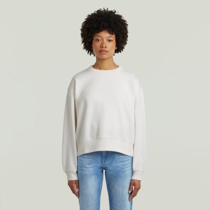Premium Core Cropped Losse Trui Premium Core Cropped Losse Trui